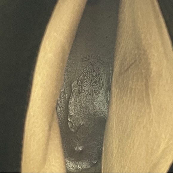 Gucci Brown & Tan Calf Hair Leather Boots - Picture 7 of 11